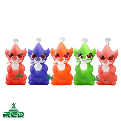 SILICONE WATER PIPE SMALL DEMON WPS500 1CT
